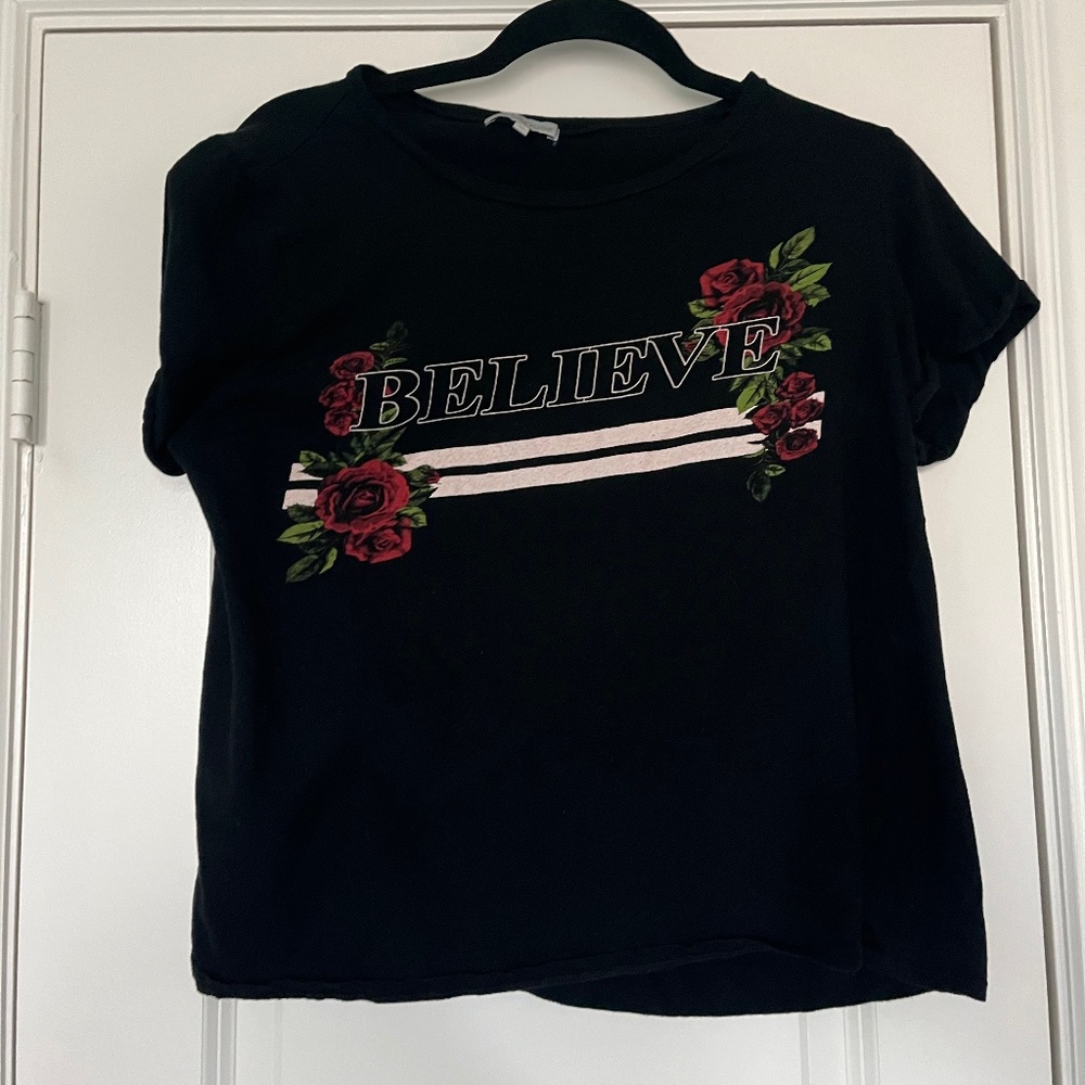 Charlotte Russe | Believe T-Shirt